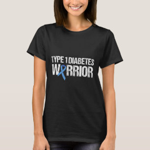 Camiseta Mes de concientización sobre diabetes de guerrero 