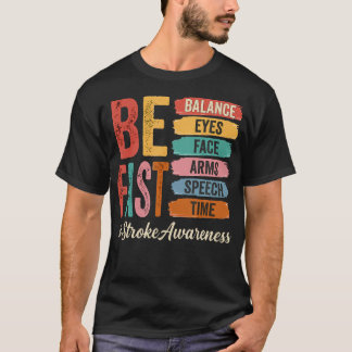 Camiseta Mes de Concientización sobre el Accidente Cerebrov