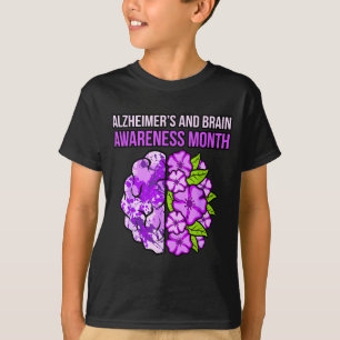 Camiseta Mes de Concientización sobre el Alzheimer y el Cer
