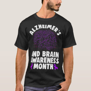Camiseta Mes de Concientización sobre el Alzheimer y el Cer