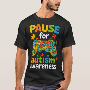 Camiseta Mes de Concientización sobre el Autismo de Gamer 2