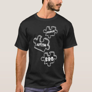 Camiseta Mes de Concientización sobre el Autismo Hermano co
