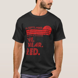 Camiseta Mes de Concientización sobre el Cáncer de Sangre e