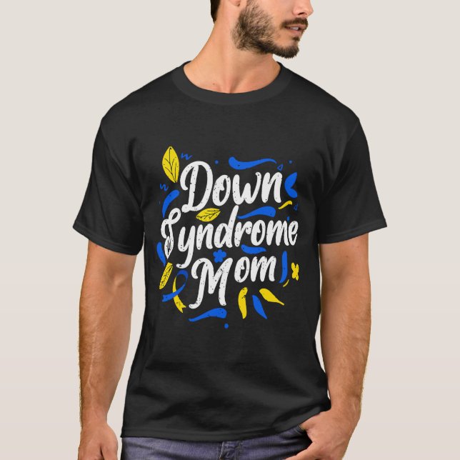 Camiseta Mes de concientización sobre el síndrome de Down e (Anverso)