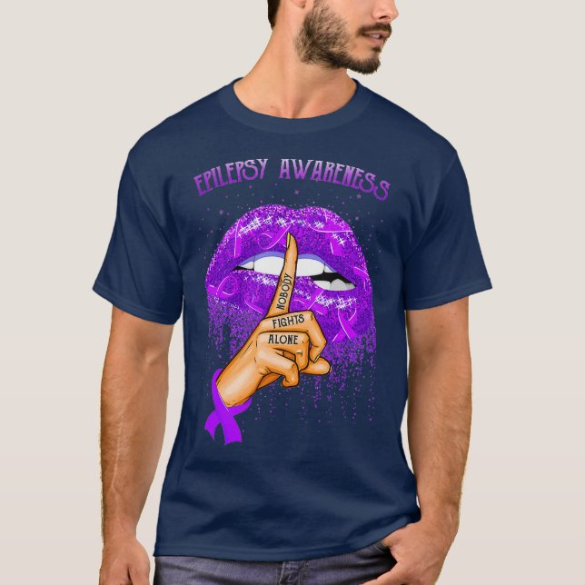 Camiseta Mes de concientización sobre la epilepsia de los l (Anverso)