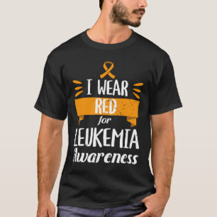 Camiseta Mes de Concientización sobre la Leucemia Yo Uso Ro