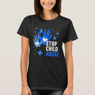 Camiseta Mes de concientización sobre la prevención del abu