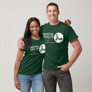 Camiseta Mes de Concientización sobre la Salud Mental    An