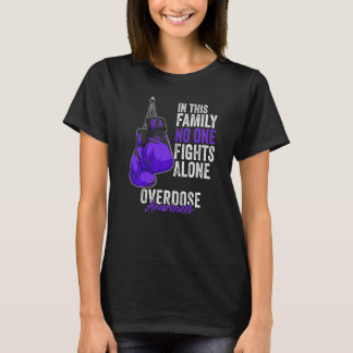 Camiseta Mes de concientización sobre la sobredosis Guantes