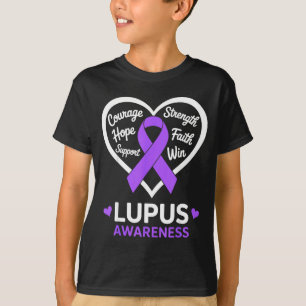 Camiseta Mes de concientización sobre lupus cardíaco cinta