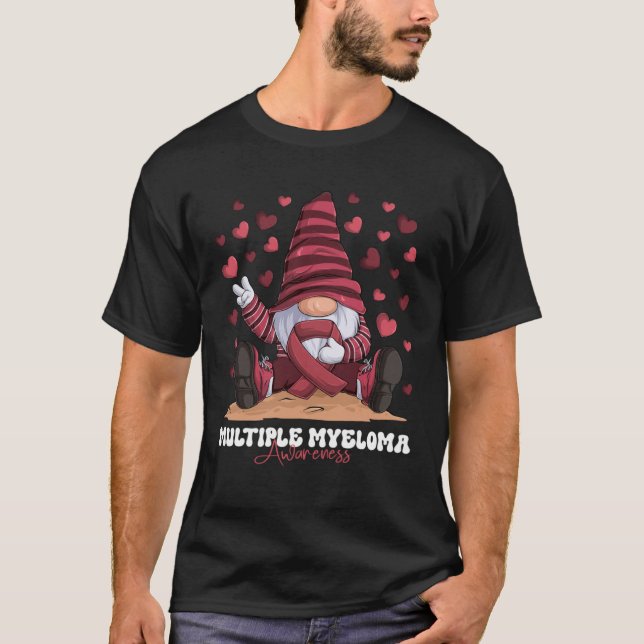 Camiseta Mes de concientización sobre mieloma múltiple Cint (Anverso)