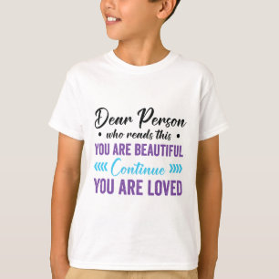 Camiseta Mes de concientización sobre prevención del suicid