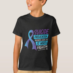 Camiseta Mes de concientización sobre prevención del suicid