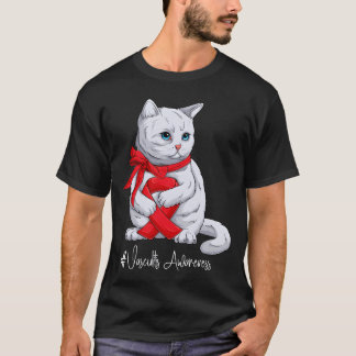 Camiseta Mes de Concientización sobre Vasculitis Cinta Roja