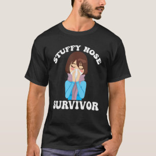 Camiseta Mes de concientización Stuffy Nose Survivor Hombre