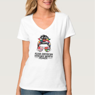 Camiseta mes de herencia de isleños asiático y pacífico