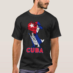 Camiseta Mes de herencia hispánica Bandera de Cuba Niño cub
