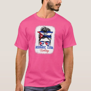 Camiseta Mes de herencia hispánica para mujeres Tees Bander
