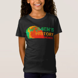 CAMISETA MES DE HISTORIA DE LA MUJER