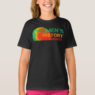 CAMISETA MES DE HISTORIA DE LA MUJER