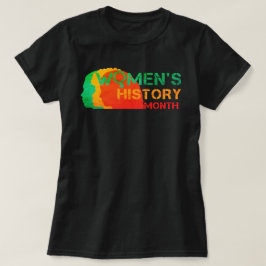 CAMISETA MES DE HISTORIA DE LA MUJER