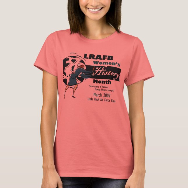 Camiseta Mes de historia de las mujeres de LRAFB 2007 (Anverso)