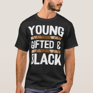 Camiseta Mes De Historia Joven Y Negra Guay BLM Melanin