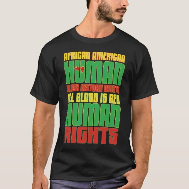 Camiseta Mes de historia negra (Anverso)