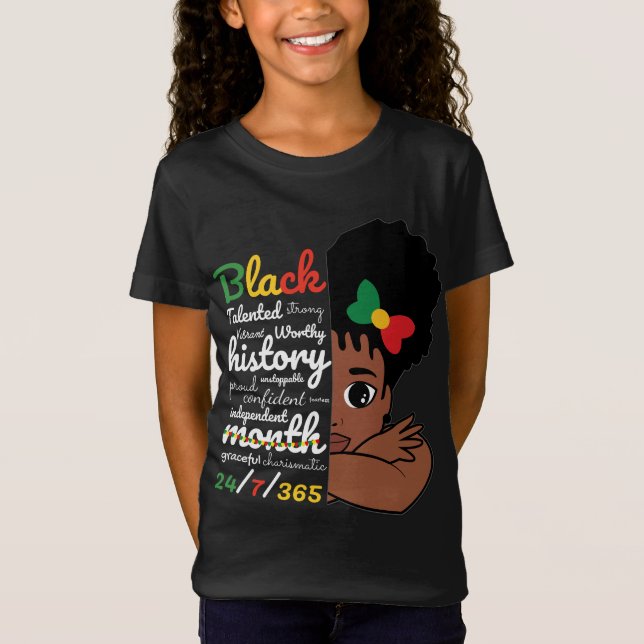 Camiseta Mes de historia negra (Anverso)