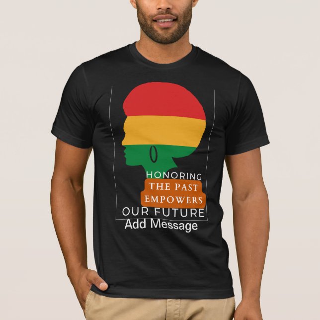 Camiseta Mes de historia negra (Anverso)