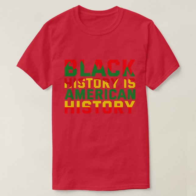 Camiseta Mes de historia negra 10 (Diseño del anverso)