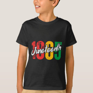 Camiseta Mes de historia negra, 18 de junio de 1865, hombre