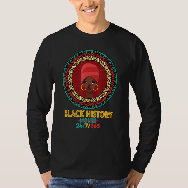 Camiseta Mes de historia negra 2022 Historia negra 247365 M (Anverso)