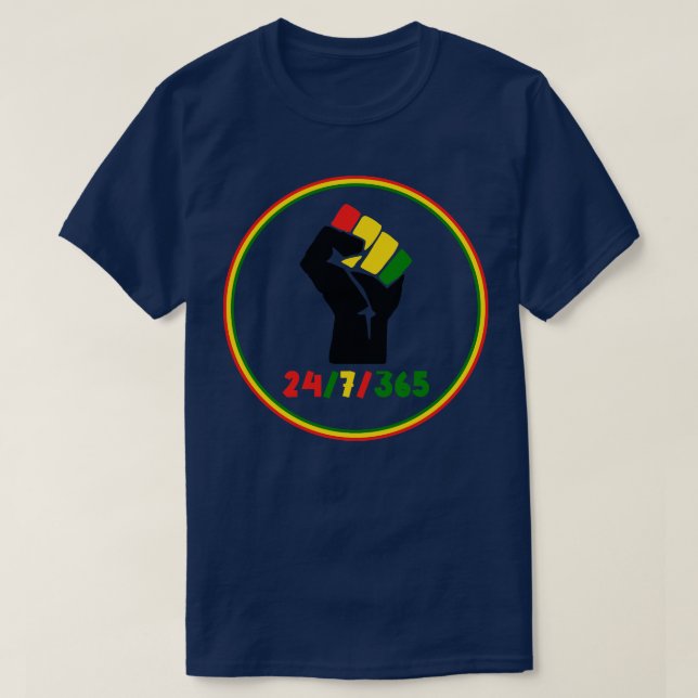 Camiseta Mes de historia negra 247365 7 (Diseño del anverso)