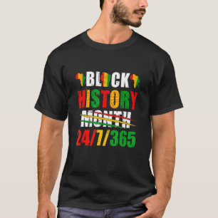 Camiseta Mes de historia negra 247365 mujeres africanas tee