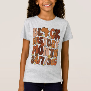 Camiseta Mes de historia negra 24/7/365
