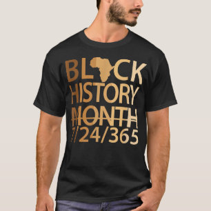 Camiseta Mes de historia negra 724365, antepasado orgulloso