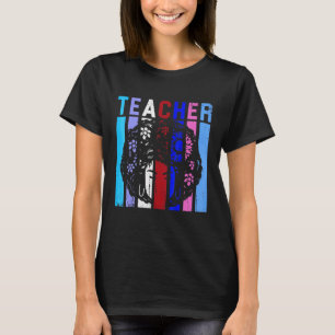 Camiseta Mes de historia negra afro retro