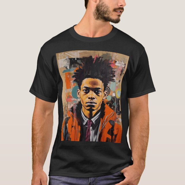 Camiseta mes de historia negra arte orgullo afroamericano (Anverso)