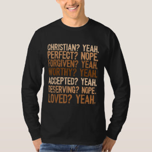 Camiseta Mes de historia negra cristiana BLM Melanin Orde P