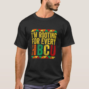 Camiseta Mes de historia negra de HBCU que estoy buscando p