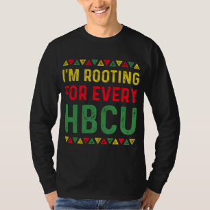 Camiseta Mes de historia negra de HBCU que estoy buscando p