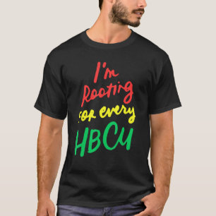 Camiseta Mes de historia negra de HBCU que estoy buscando p