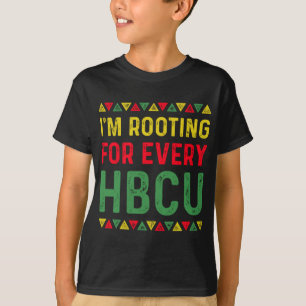 Camiseta Mes de historia negra de HBCU que estoy buscando p