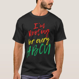 Camiseta Mes de historia negra de HBCU que estoy buscando p