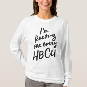 Camiseta Mes de historia negra de HBCU que estoy buscando p
