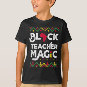 Camiseta Mes de historia negra del maestro de magia negro