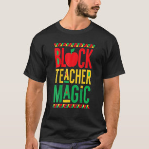 Camiseta Mes de historia negra del maestro de magia negro