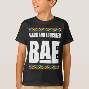 Camiseta Mes de historia negra educada y negra