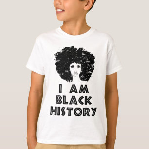 Camiseta Mes de historia negra Mujeres negras soy historia